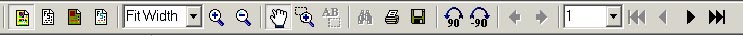 DjVU toolbar icon-no action