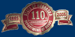 graphic of NDOR 110th anniversary seal-no action