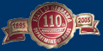 graphic of NDOR 110th anniversary seal-no action