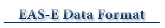 EAS-E Data Format
